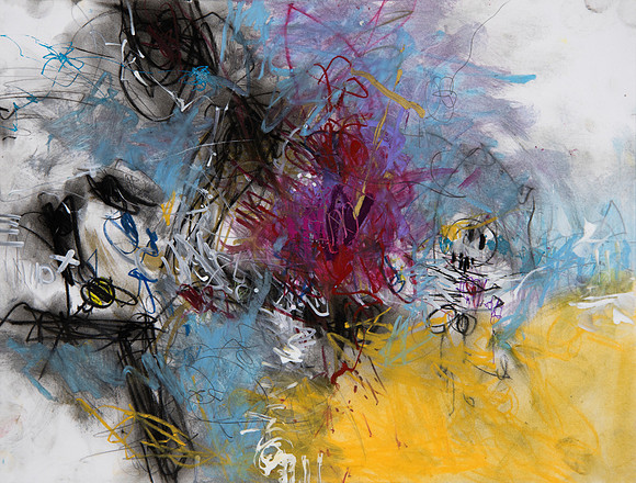 11 x 14, mixed media on paper