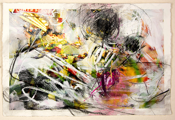 15 x 21.75, mixed media on paper