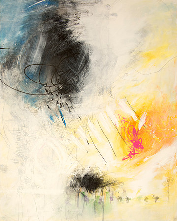 30 x 24 canvas, mixed  media