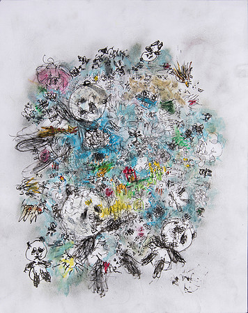 14 x 11, mixed media on paper